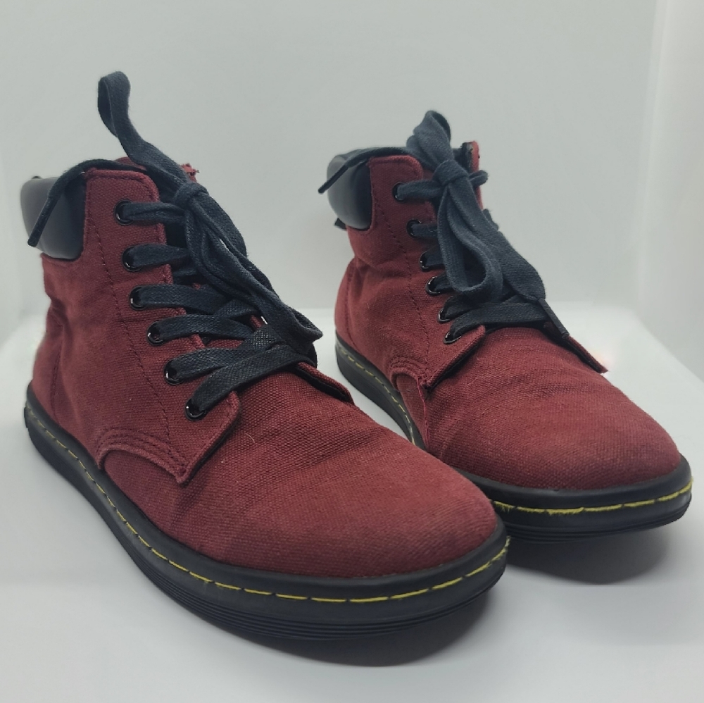 Dr Marten Boots Maroon Size 7
